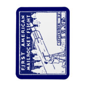 1935 Amerikaanse raketpost Magneet (Verticaal)