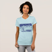 1935 Amerikaanse raketpost T-shirt (Voorkant volledig)