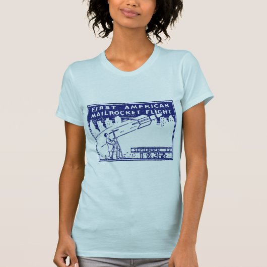 1935 Amerikaanse raketpost T-shirt (Voorkant)