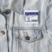 1935 Amerikaanse raketpost Vierkante Button 5,1 Cm (In situ)