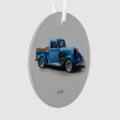 1935 Blue Truck acrylornament Ornament (voorkant)