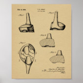 1935 Driver Golf Club Patent Art Drawing Print (Voorkant)