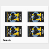 1935 Internationale motorfietsen Rechthoekige Sticker (Vel)