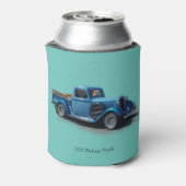 1935 koelbox voor ophaalwagens blikjeskoeler (Blikje Achterkant)