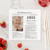 1935 Krant Verjaardag Servet (Insitu)