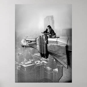 1935 MARGARET BOURKE NEW YORK CITY  PHOTO POSTER