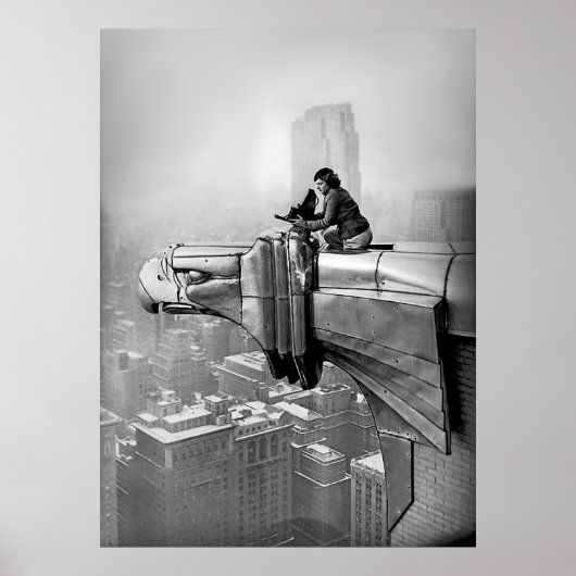 1935 MARGARET BOURKE NEW YORK CITY  PHOTO POSTER (Voorkant)