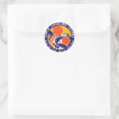 1935 Santa Catalina Ronde Sticker (Tas)