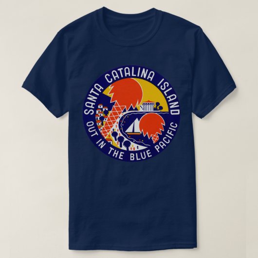 1935 Santa Catalina T-shirt (Design voorkant)