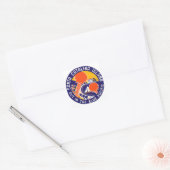 1935 Santa Catalina Vierkante Sticker (Envelop)