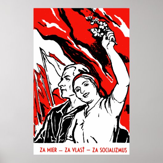 1935 Socialistisch Poster (Voorkant)