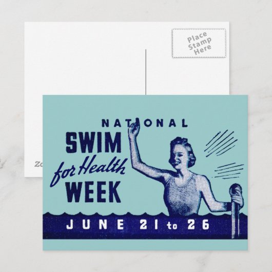 1935 SWM for Health Briefkaart (Voorkant / Achterkant)