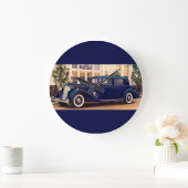 1936 blauwe verpakking grote klok (Huis)