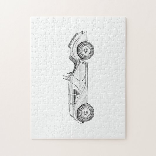 1936 BMW 328 LEGPUZZEL (Verticaal)