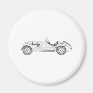 1936 BMW 328 MAGNEET