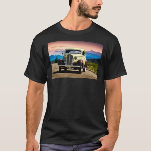 1936 Chevrolet Master Deluxe Cup Classic T-Shirt (Voorkant)