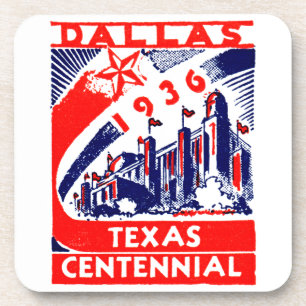 1936 Dallas Texas Centennial Onderzetter