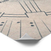 1936 Er hangt iets in de lucht Poster (Hoek)