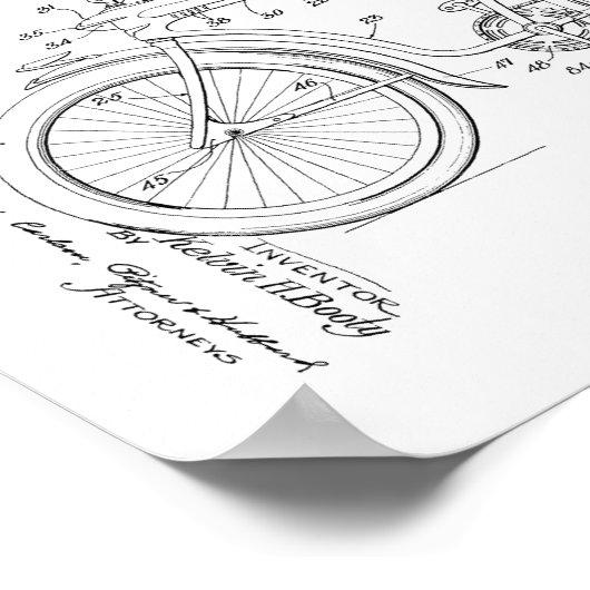 1936  fietspataderafdrukken poster (Hoek)