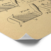 1936  Golf Club Patent Art Print (Hoek)