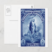 1936 International Philatelic Expo New York Briefkaart (Voorkant / Achterkant)