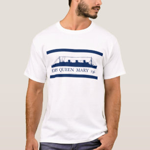 1936 Koningin Mary Blue design 2 T-shirt
