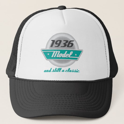 1936 Model en nog steeds Klassiek Trucker Pet (Voorkant)