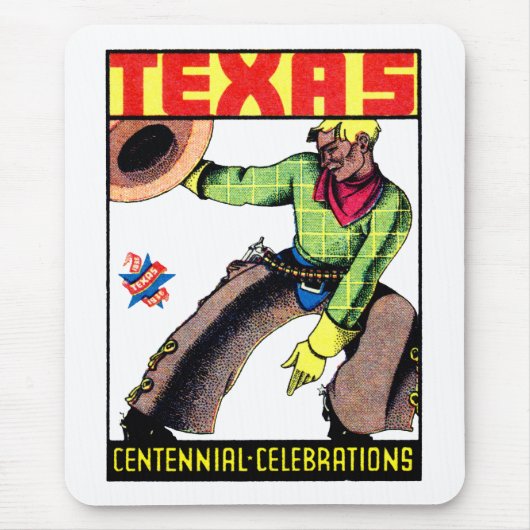 1936 Texas Centennial Muismat (Voorkant)