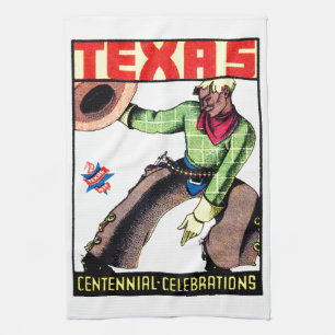 1936 Texas Centennial Theedoek