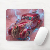 1936 Wingmobile Sedan met speciale effecten Muismat (Met muis)