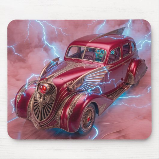 1936 Wingmobile Sedan met speciale effecten Muismat (Voorkant)