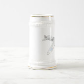 1936 WWII Spitfire, Vliegtuig-kleur Bierpul (Center)