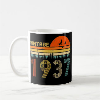  1937 85e verjaardag Mannen van de geboorte Vrouwe Koffiemok