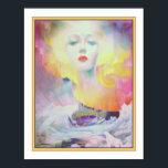 1937 "Aurora Borealis" Art Deco Poster<br><div class="desc">Colorful,  1937,  Art Deco print "Aurora Borealis" door Henry Clive.</div>