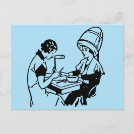 1937  Beauty Parlor Briefkaart