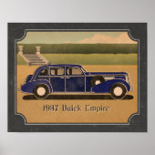  1937 Buick Poster (Voorkant)