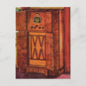 1937 console-radio briefkaart (Voorkant)