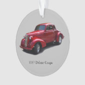 1937 Deluxe Coupe acrylsiermiddel Ornament (voorkant)