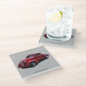 1937 Deluxe Coupe glass onderzetter (Schuin)