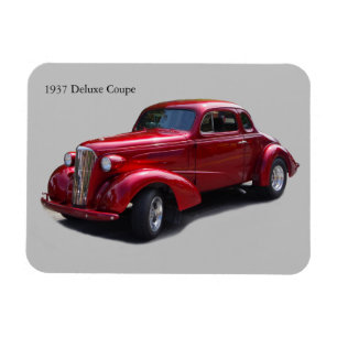 1937 Deluxe Coupe magnet Magneet