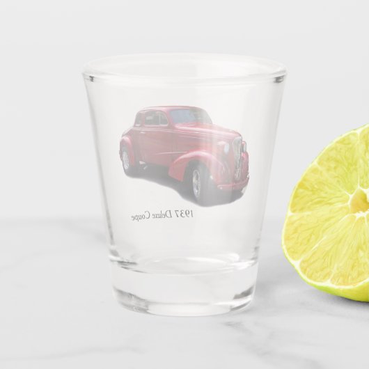 1937 Deluxe Coupe shot glas (Achterkant)