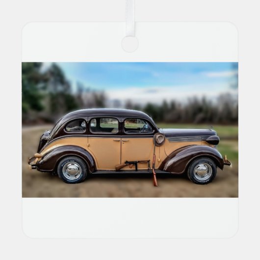 1937 Desoto Metalen Ornament (Voorkant)