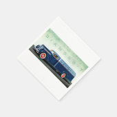 1937 Diamond T blue truck Servetten (Hoek)