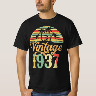 1937 Happy Birthday Gift,  1937 Classic T-shirt