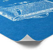 1937 Old Camera Patent Art Blueprint Drawing Poster (Hoek)