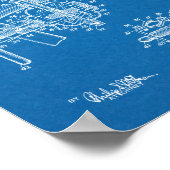 1937 Ontwerpkunst van 1937-wielgenerator Poster (Hoek)