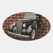 1937 PACKARD OVALE STICKER (Voorkant)