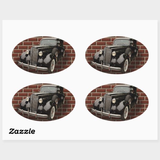 1937 PACKARD OVALE STICKER (Vel)