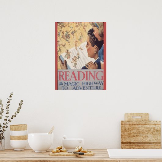 1937 Poster van de kinderboekweek (Keuken)