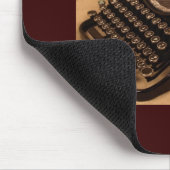 1937 Underwood Typewriter Mousepad Muismat (Hoek)